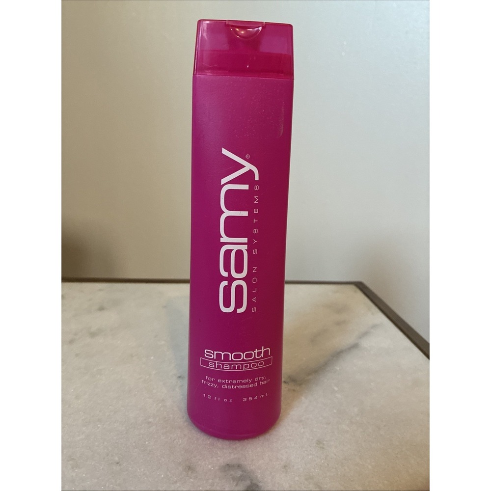 (1) Samy Salon Smooth Shampoo 12 Oz For Extremely Frizzy Hair RARE